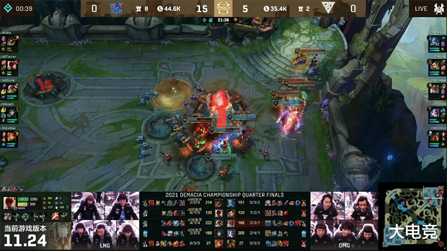 lng|LOL-德杯：Tarzan盲僧神来一脚秒双C，LNG 3-1战胜OMG