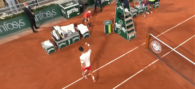 德约科维奇|3-1冲击双圈大满贯，德约科维奇握拳+展示好身材，纳达尔很是落寞