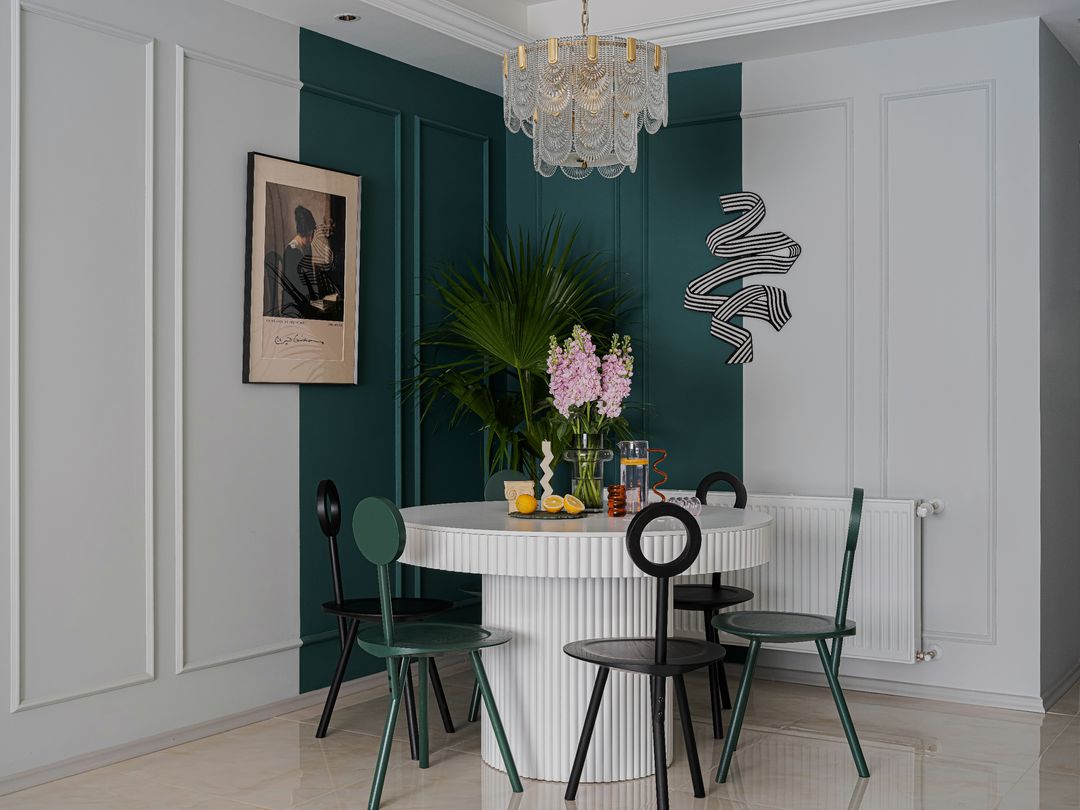 |小夫妻的轻奢复古四居，轻装修重装饰，时尚优雅又文艺，好羡慕