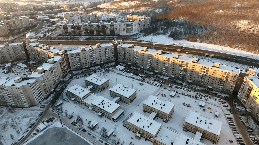 |奇特的苏联住宅楼