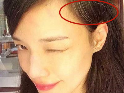 舒淇|44岁舒淇近照曝光，白发横生老态尽显，昔日女神这是怎么了