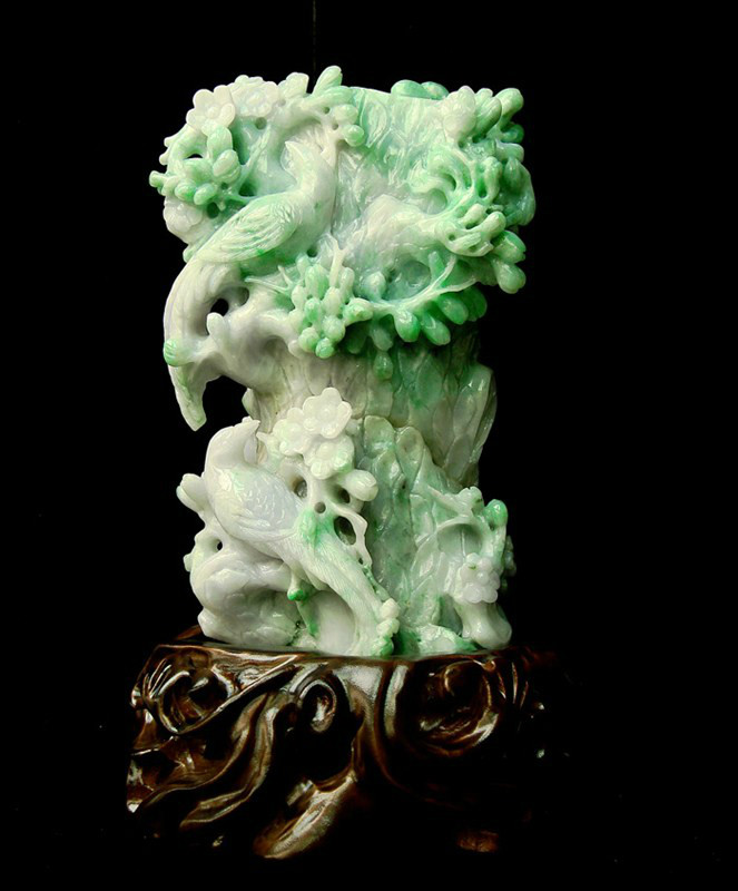 翡翠|当雕刻遇见翡翠，可谓艺术的碰撞！