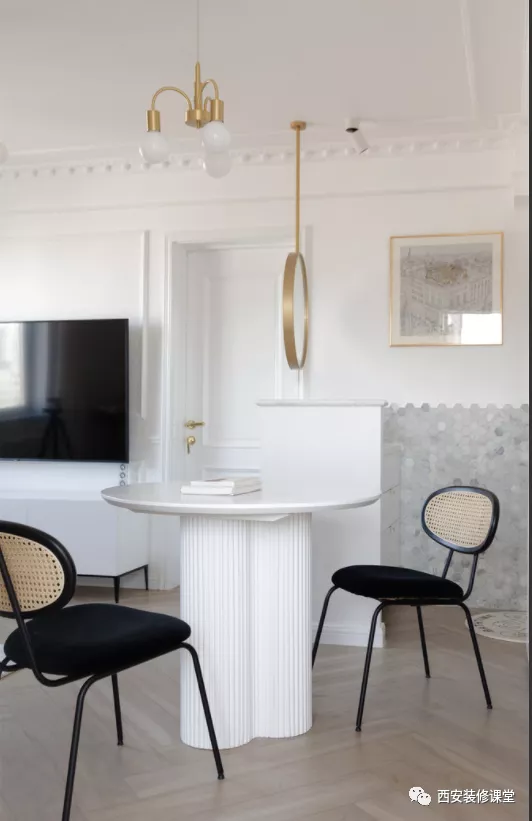 60㎡一室一厅法式小宅，两人的浪漫家