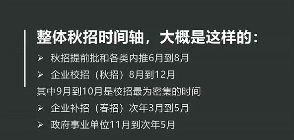 秋招|3大热门行业“秋招”时间表出炉，平均年薪25w+，值得你留意