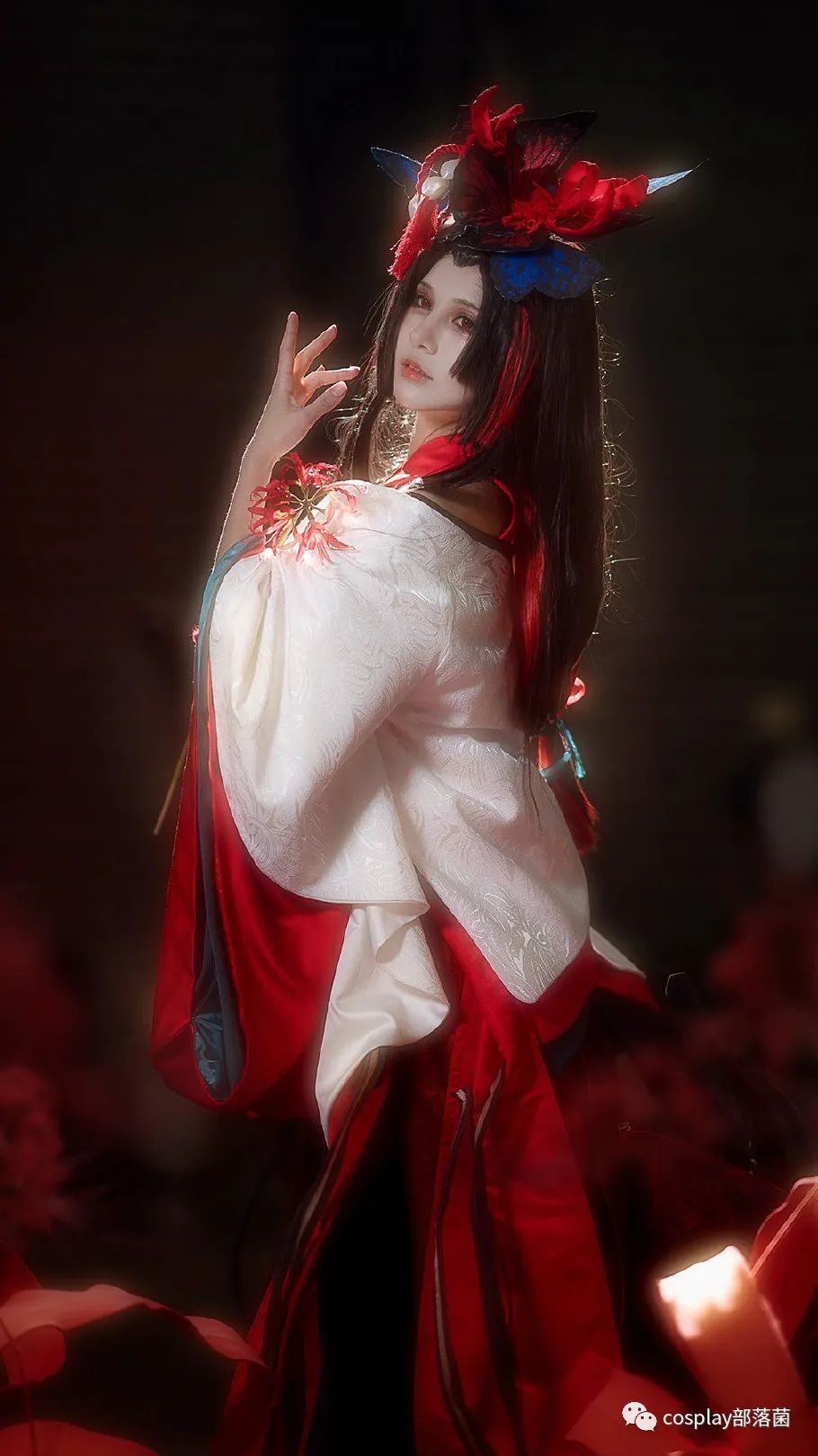 阴阳师|cos：阴阳师夜溟彼岸花cos正片@莉莉