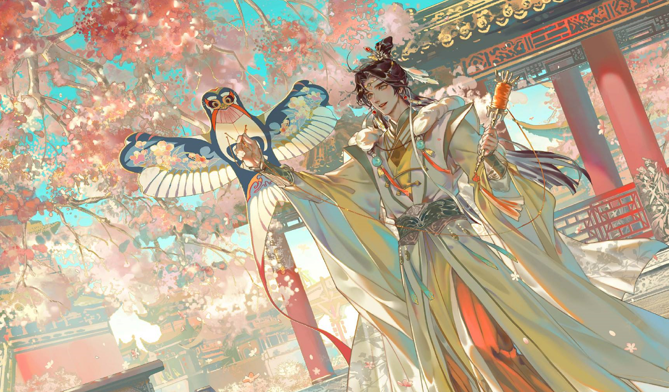 天官赐福|《天官赐福》花城的套路深,自称青面獠牙,你还当真了?