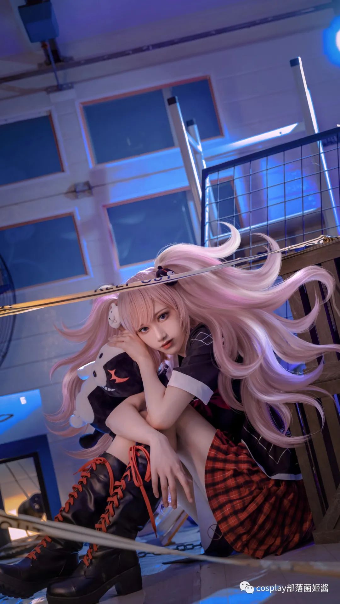 弹丸论破|cos：弹丸论破江之岛盾子cos正片@栾一诺