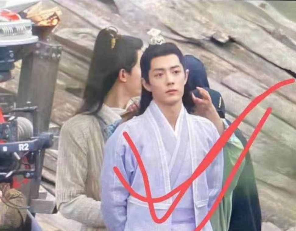 肖战|君子如兰！肖战《玉骨遥》曝大量新路透，与任敏对视而立氛围感足