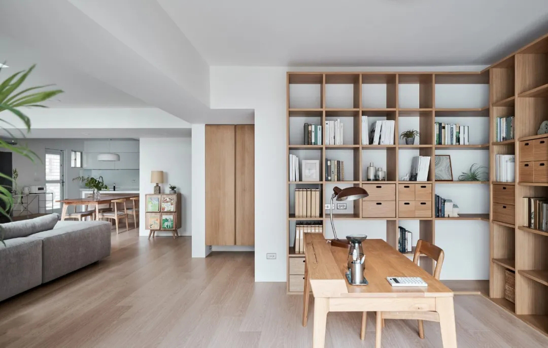 |165㎡, 台北日系原木自然风复式住宅