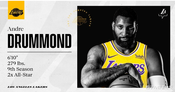 安德烈·德拉蒙德|7投5铁2板！庄神加盟夺走谁的时间？湖人悍将注定让位 给你机会不中用啊
