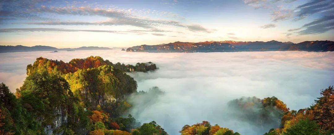 光雾山|「好耍光雾山」待到秋风至，光雾满山红