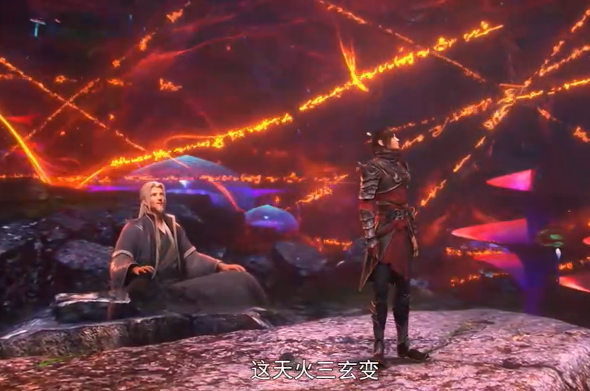 萧炎|萧炎是“意外性no1的忍者”，突破三星大斗师后，获得天火三玄变