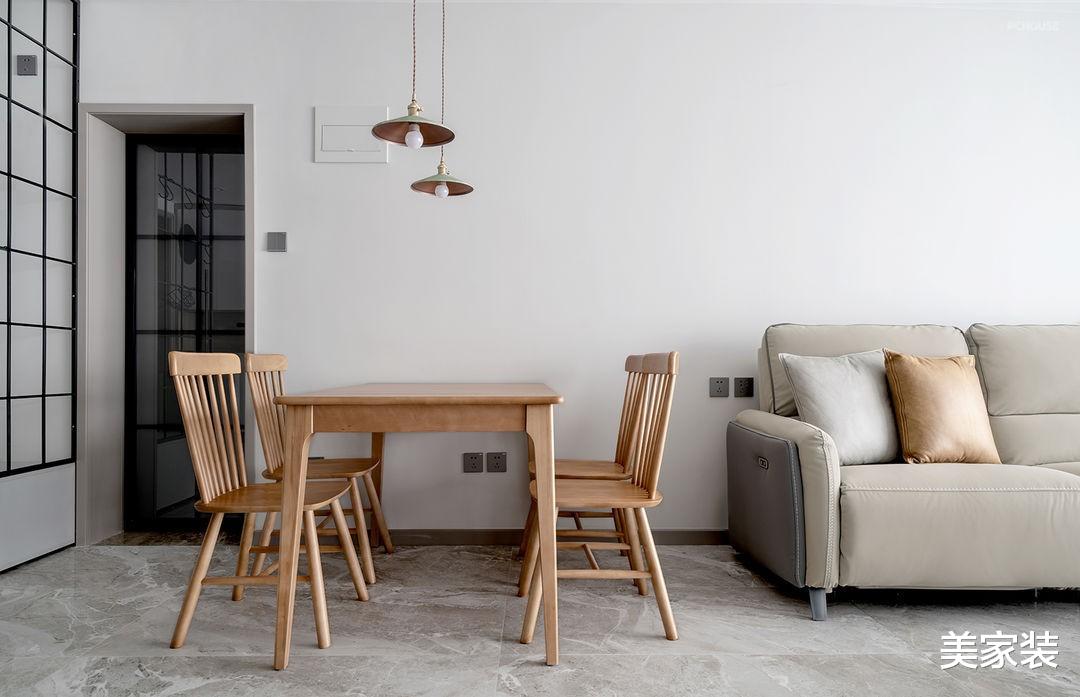 清爽的现代风格，构建自然的三居室，猫咪都爱得不想走