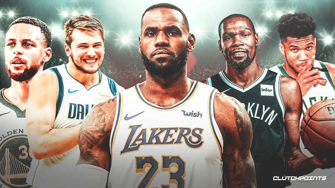 凱文·杜蘭特|全明星最新票選結果！詹皇反超杜蘭特成票王，僅三大巨星超400萬票