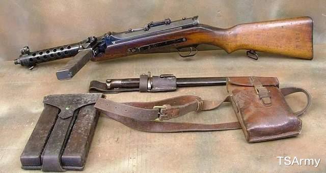 冲锋枪|盘点二战期间25种著名单兵自动武器