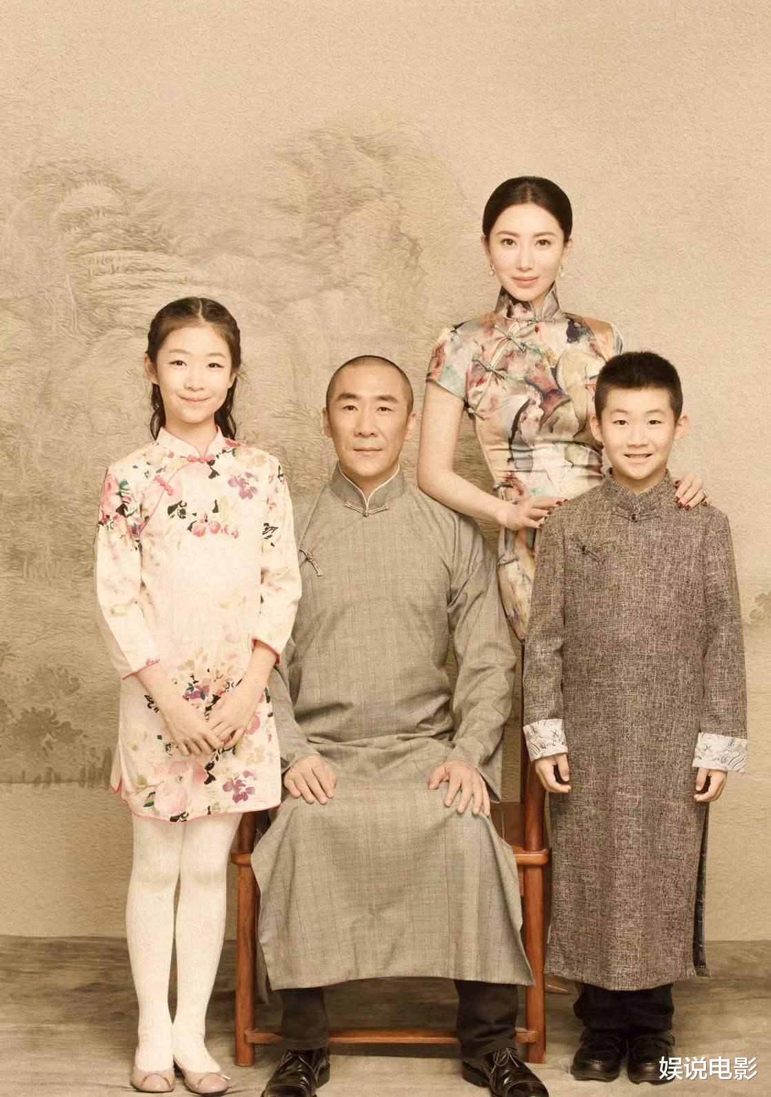 章子怡|嫂子殷旭官宣生三胎,幸福的一家五口,章子怡晒照为2岁儿子庆生