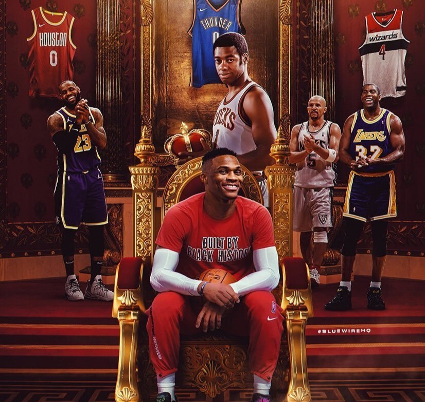 威斯布鲁克|仅仅14小时！哈登首谈威少历史3双王，听听他怎么说