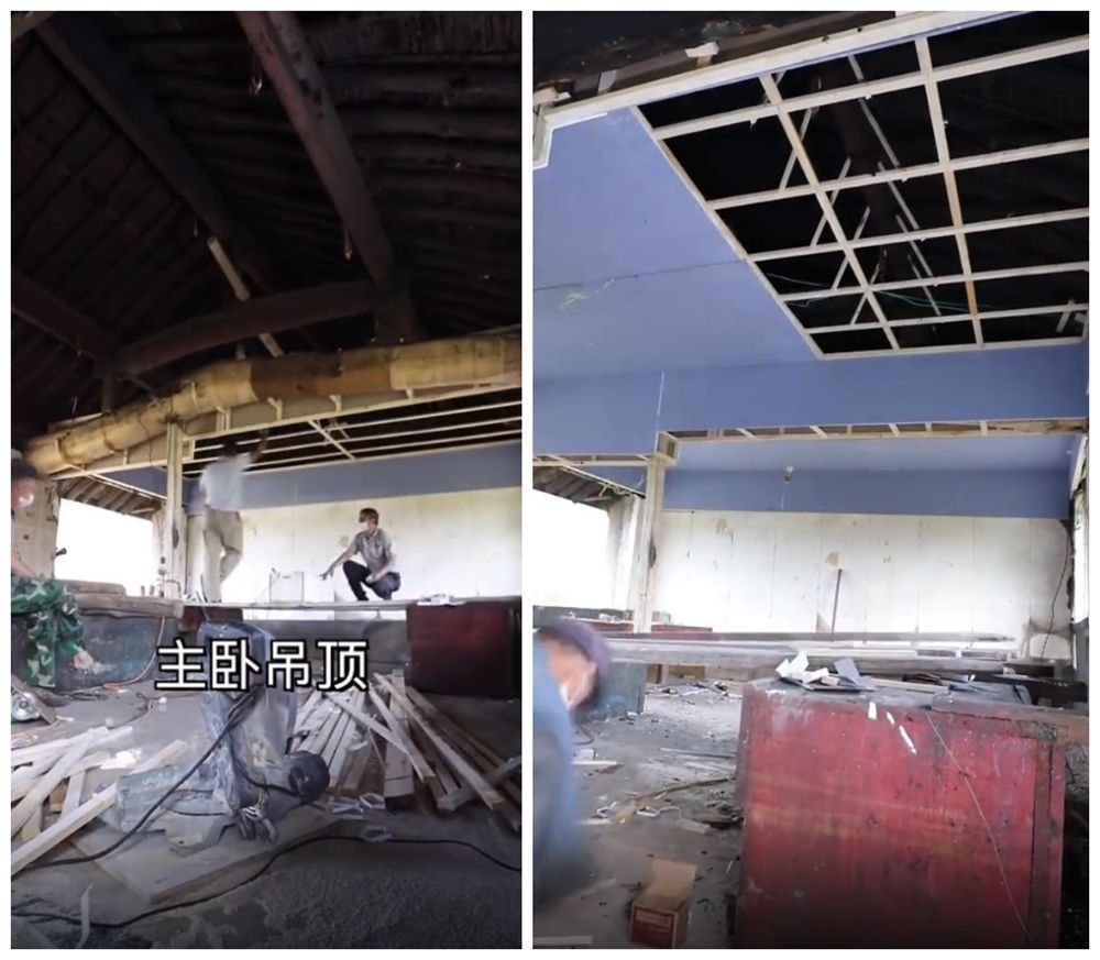 小伙帮农村老人修房子,将原本“摇摇欲坠”的房子,变成温馨的家