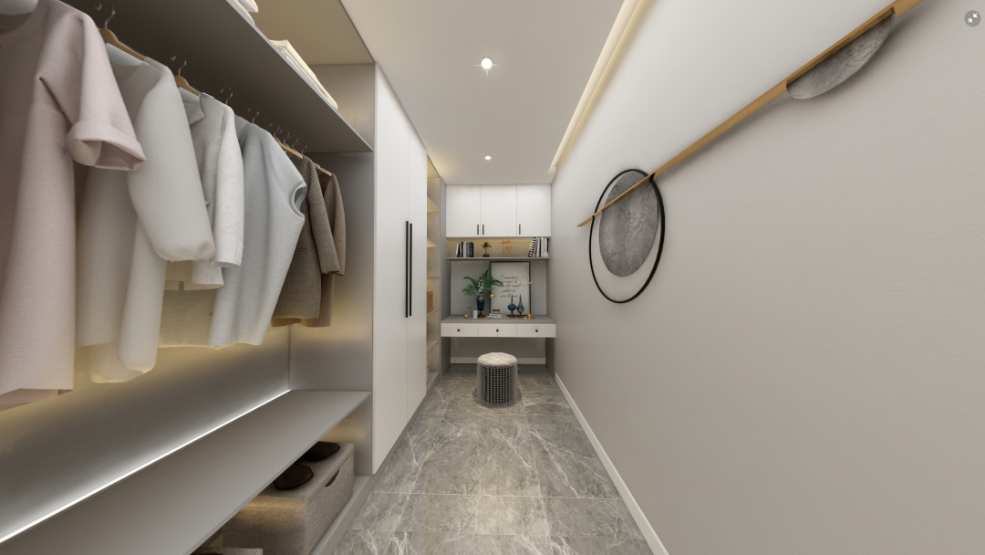 【鲁班装饰】山水融城118m2简约风格 魅力空间