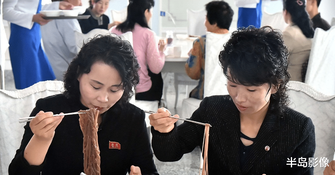 走進朝鮮，在朝鮮高檔餐廳吃碗面多少錢？-圖2