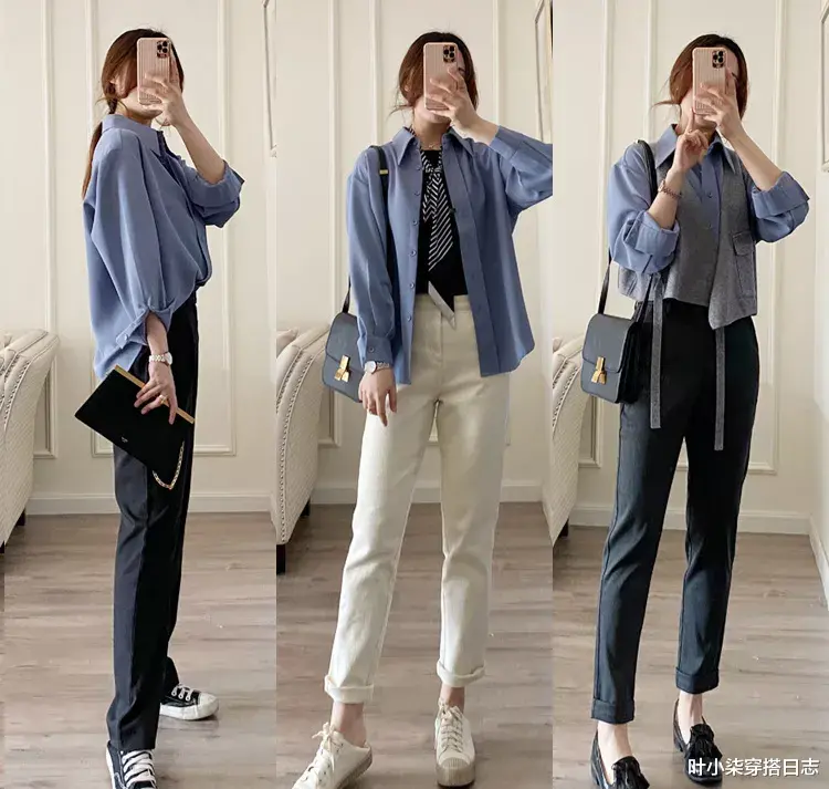 叶小柒穿搭日志|40+女生秋季怎么穿？教你用简单的基础款，打造减龄的时髦造型