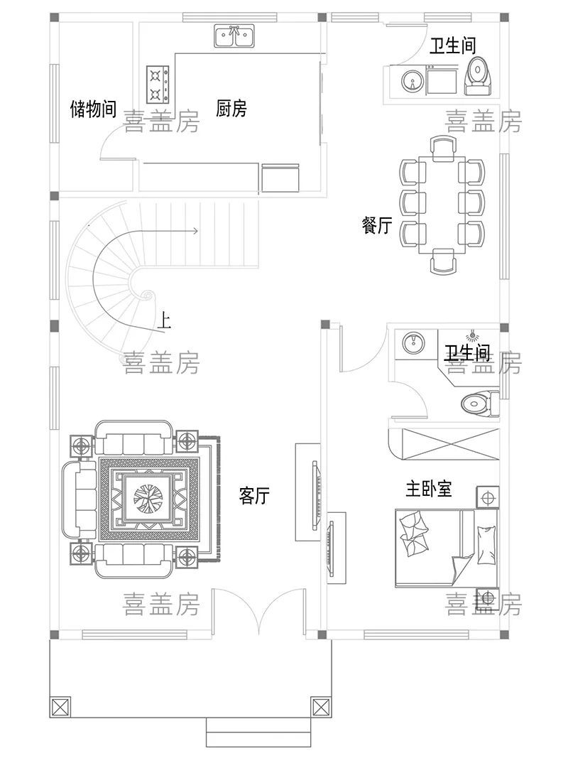 购房置业|四五十万就能建的大露台农村别墅？两层、三层都有