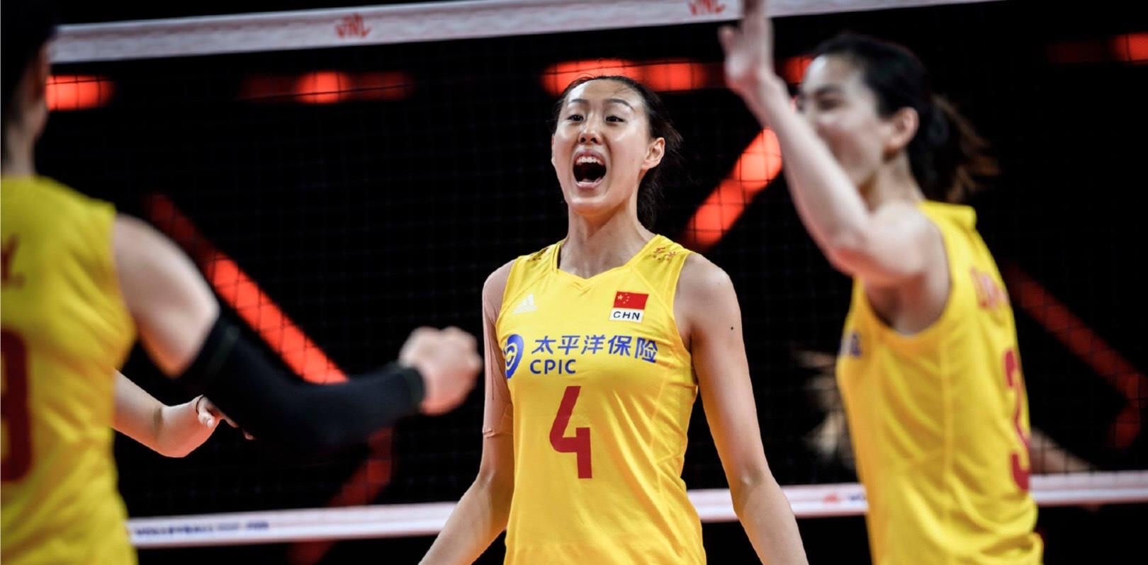 郎平|世联赛九轮比赛过后，4胜5负的中国女排竟然成为了最大的赢家