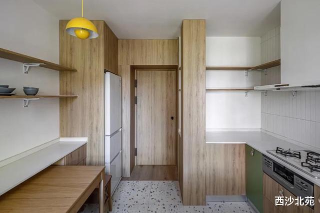 |适的MUJI风,以简约为主,45㎡的小屋满满的智慧