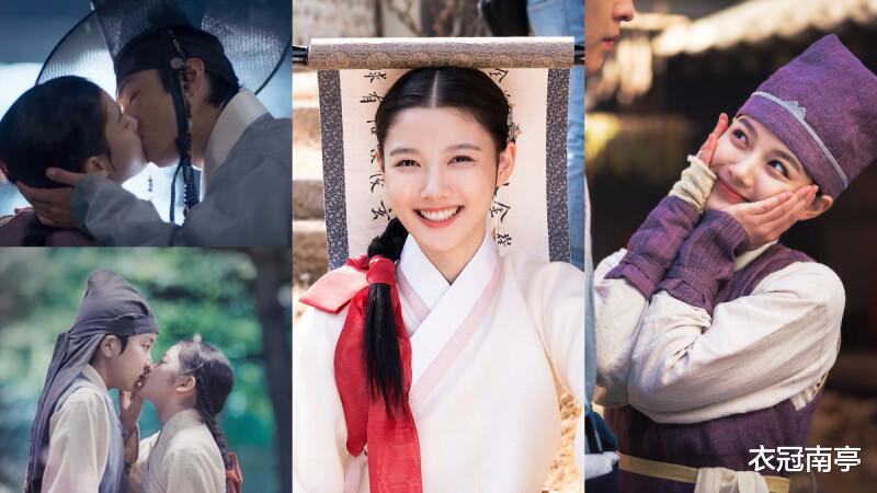 衣冠南亭|金裕贞幕后照美翻!《红天机》第六集超车上演月下之吻