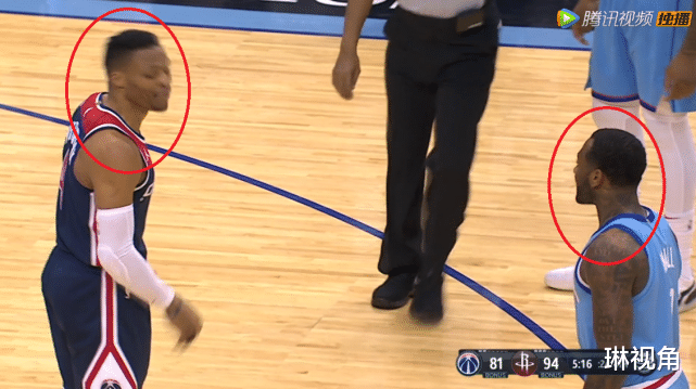 火箭队|火箭大胜奇才！威少19+11+7，赛后沃尔走向奇才替补席，威少已经退场