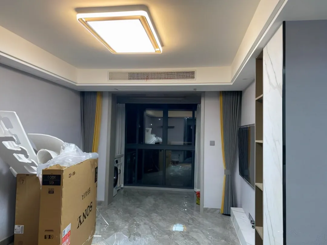 硬装结束了，套内64平，算上家具家电一共16万多，家具还没进场