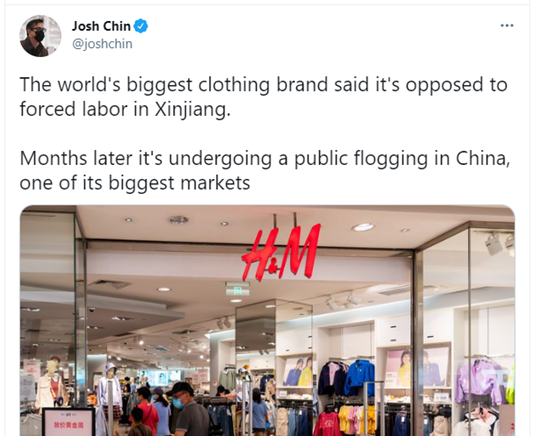 安踏 那些表示会使用新疆棉花的企业，被盯上了
