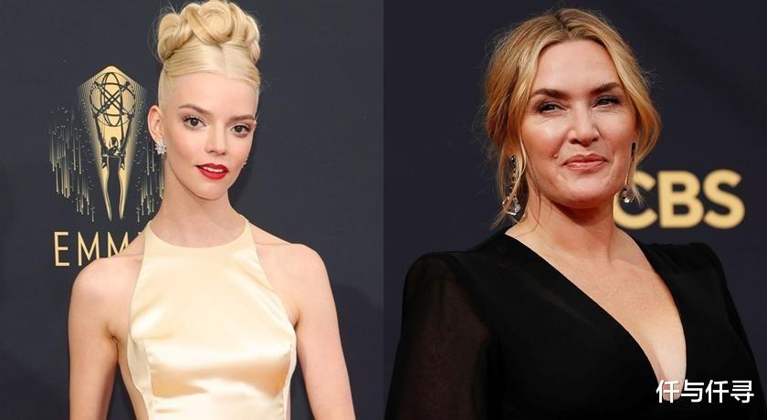 央视|艾美奖红毯火拼，45岁肥凯特对阵25岁DIOR真身安雅，影后的对决