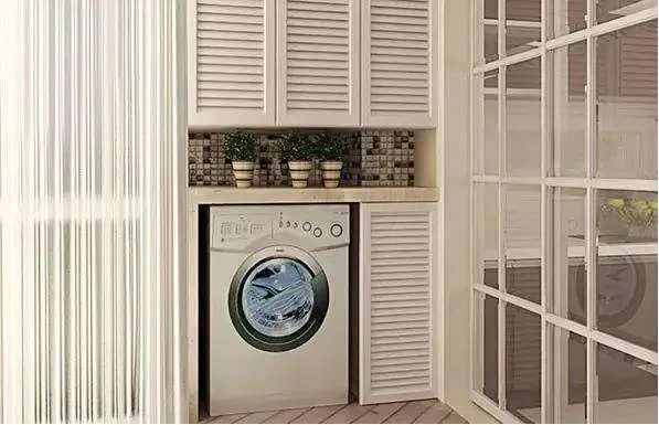 洗衣机除了放阳台，其实放这些地方更好，没几个人知道