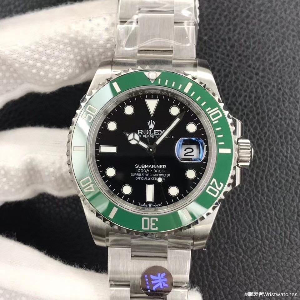 刻腕表者Wristwatches|V米厂劳力士绿水鬼41mm复刻表评测，工艺细节怎么样？