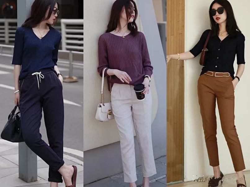 泰安秋子|有品味的女人：上班别穿紧身裤：太low！试试这样穿：优雅又漂亮！