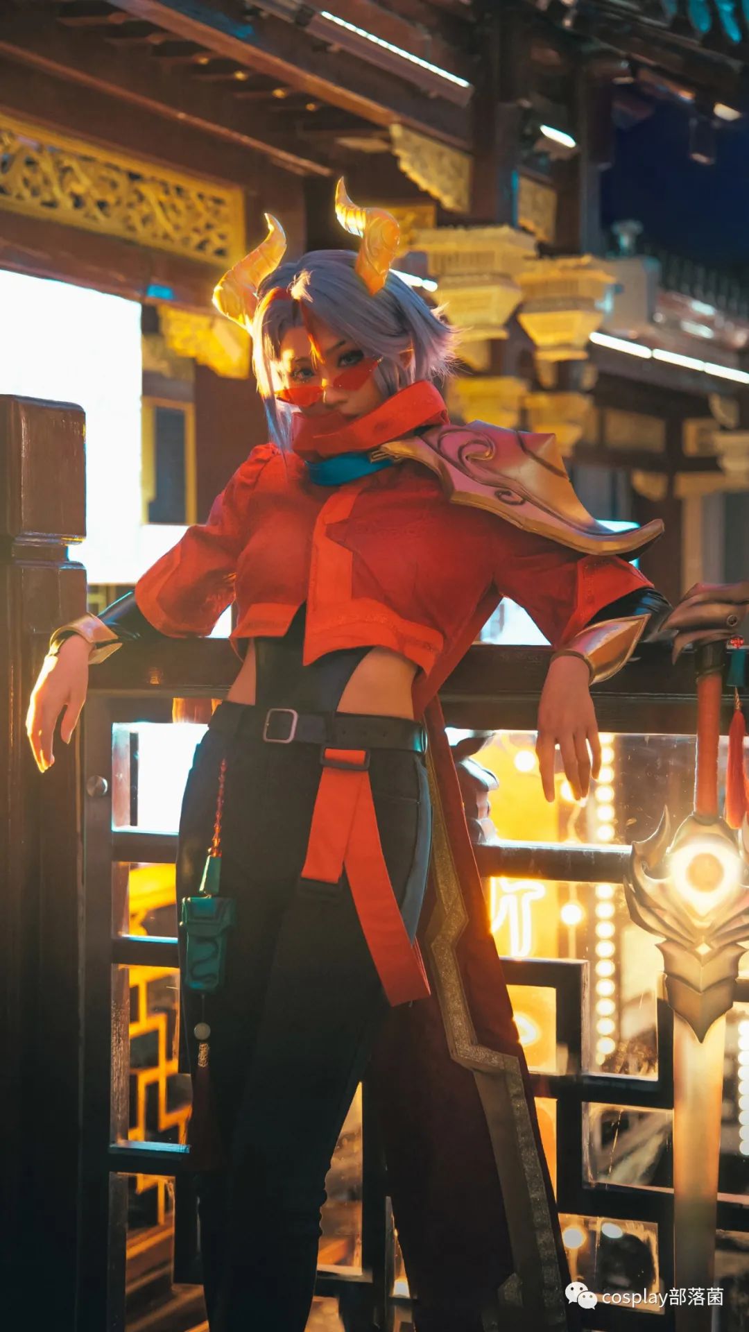 |cos：英雄联盟菲奥娜cos正片@小龙虾