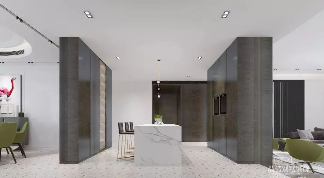 |500㎡别墅设计, 优雅时尚的现代风