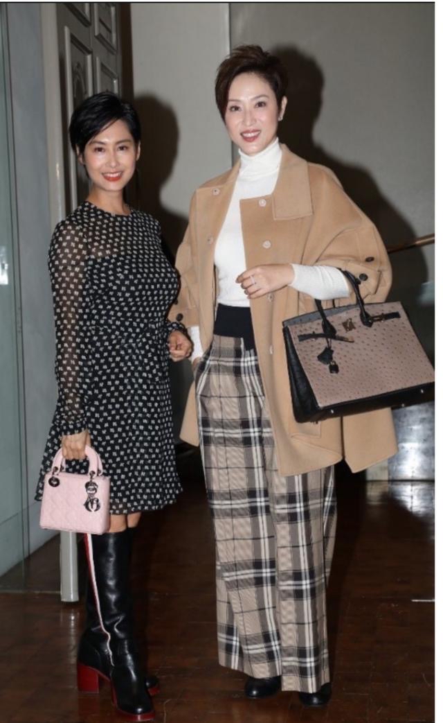 短发|当朱茵与陈法蓉同框，终于明白50岁的气质女人，为什么喜欢留短发