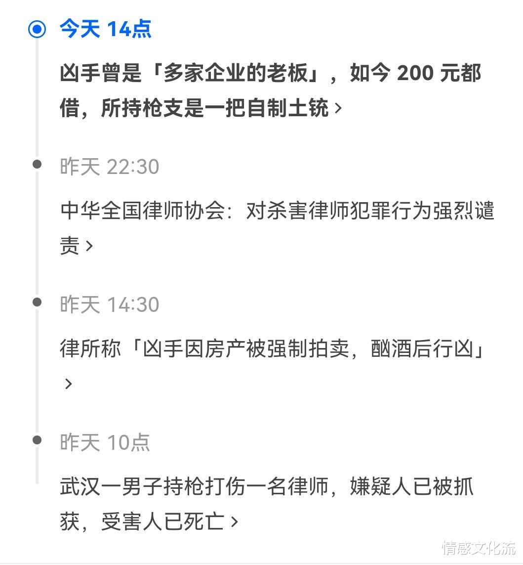 律师 武汉枪杀律师凶手身份：多家企业老板！受害律师在帮农民工讨薪