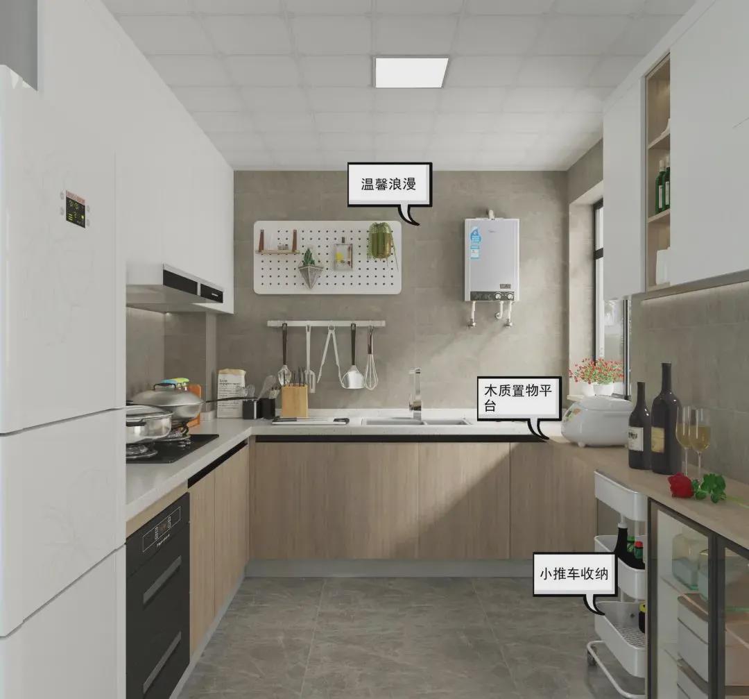 |相信我，厨房这样设计，老公说天天做饭也愿意！