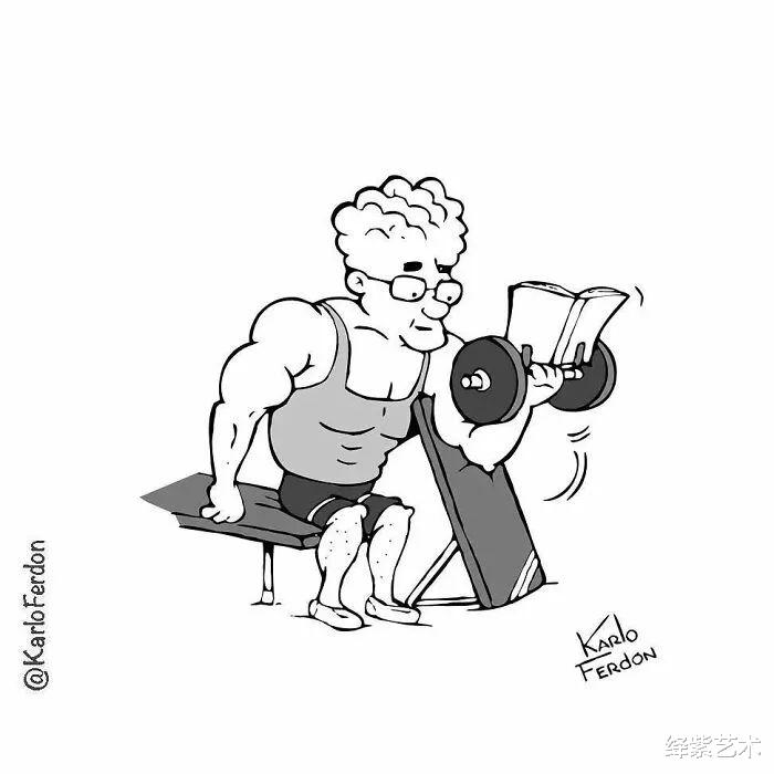 漫画|小漫画，大寓意，他用无字漫画来描绘现实生活，轻松诙谐