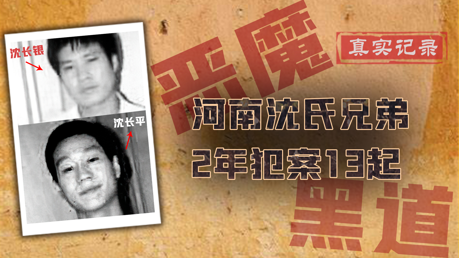 沈氏恶魔兄弟连环杀人案:专挑坐台女下手,2年间犯案13起