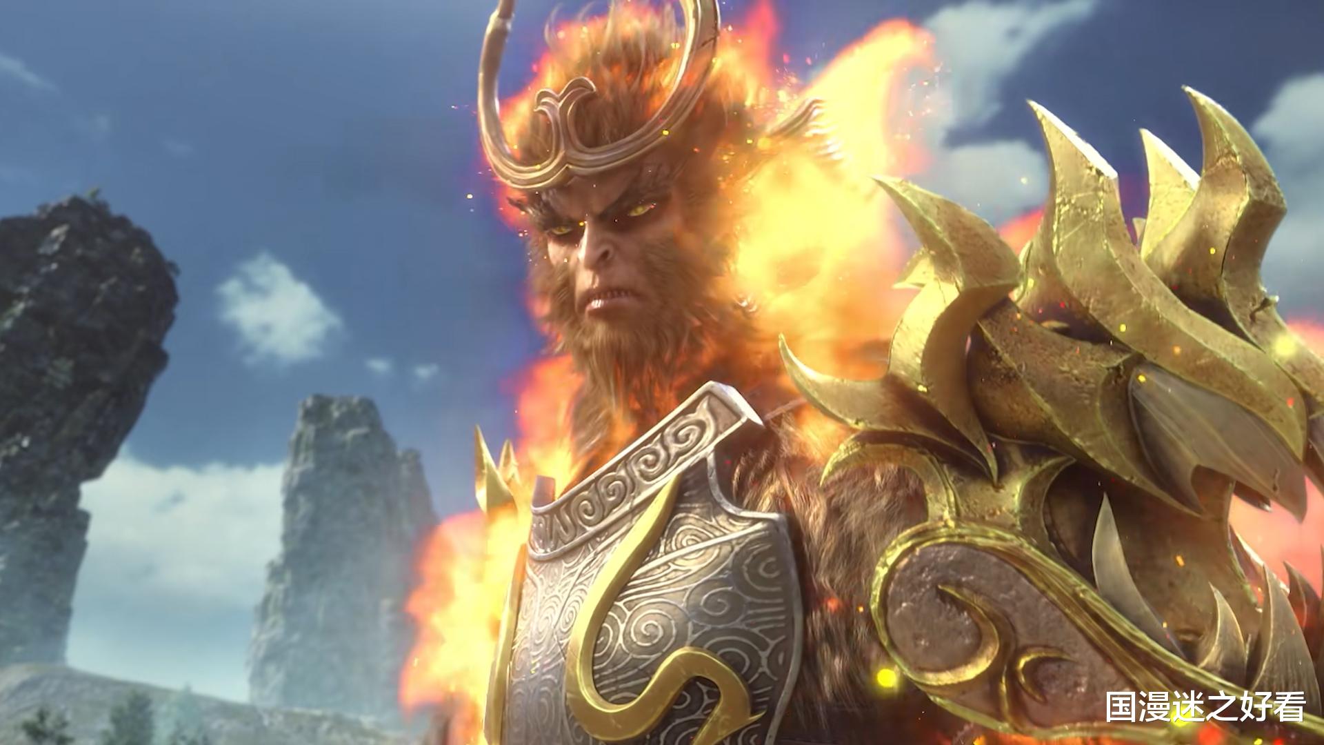 石昊|完美世界：“双石”首次交锋，人皇降临，一只手碾压神猴王