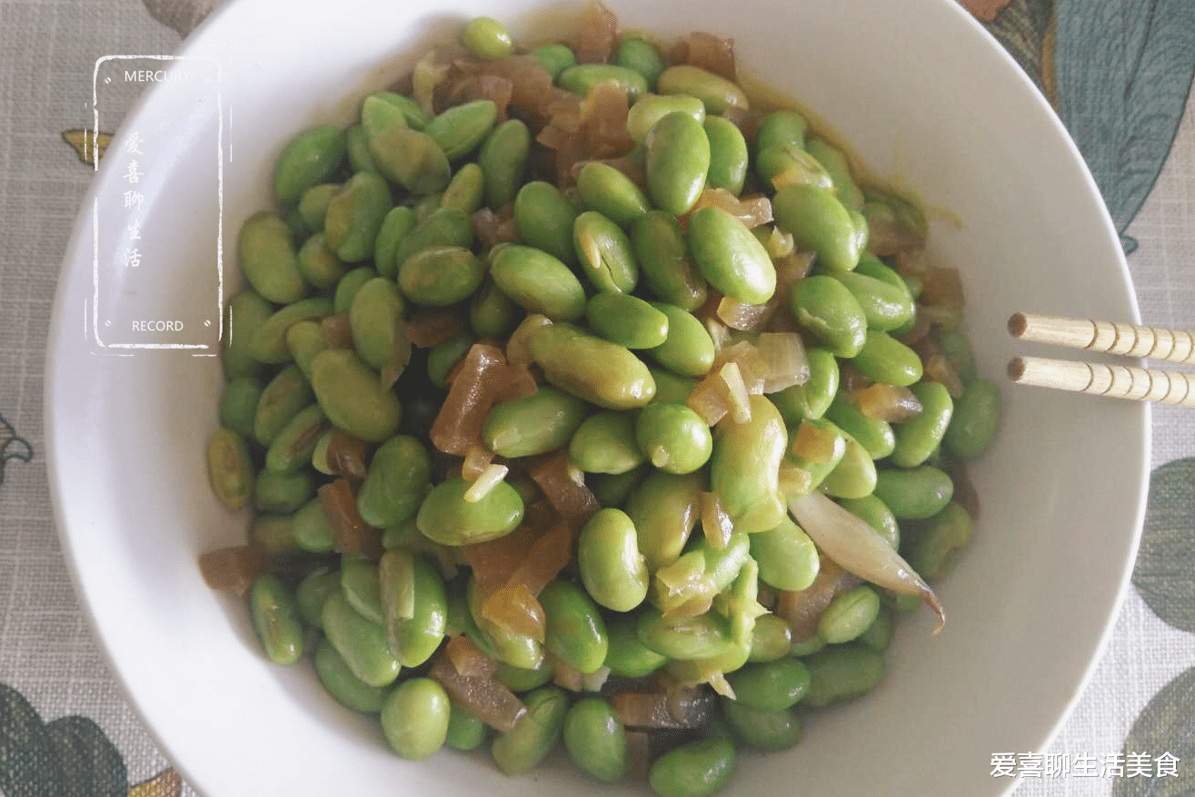 毛豆|秋季吃红豆绿豆都不如吃这豆，和酱菜之宝一起炒，鲜美营养真好吃