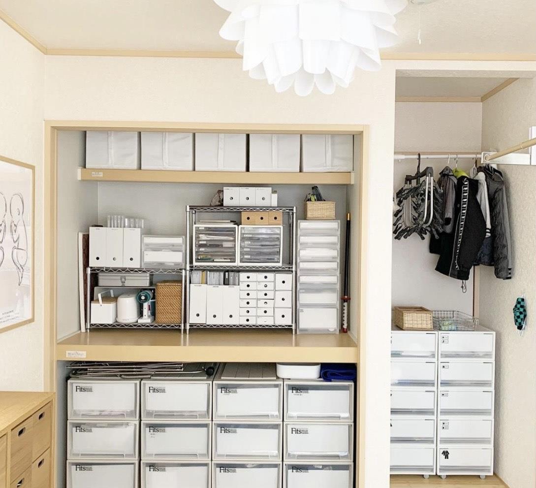 68平,住一家三口!太太坚持该扔就扔,物品罗列得有条不紊,厉害