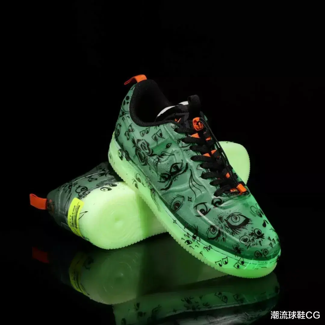 潮流球鞋CG Nike万圣节整活，一双比一双亮眼！这是你小时候要的灯鞋吗