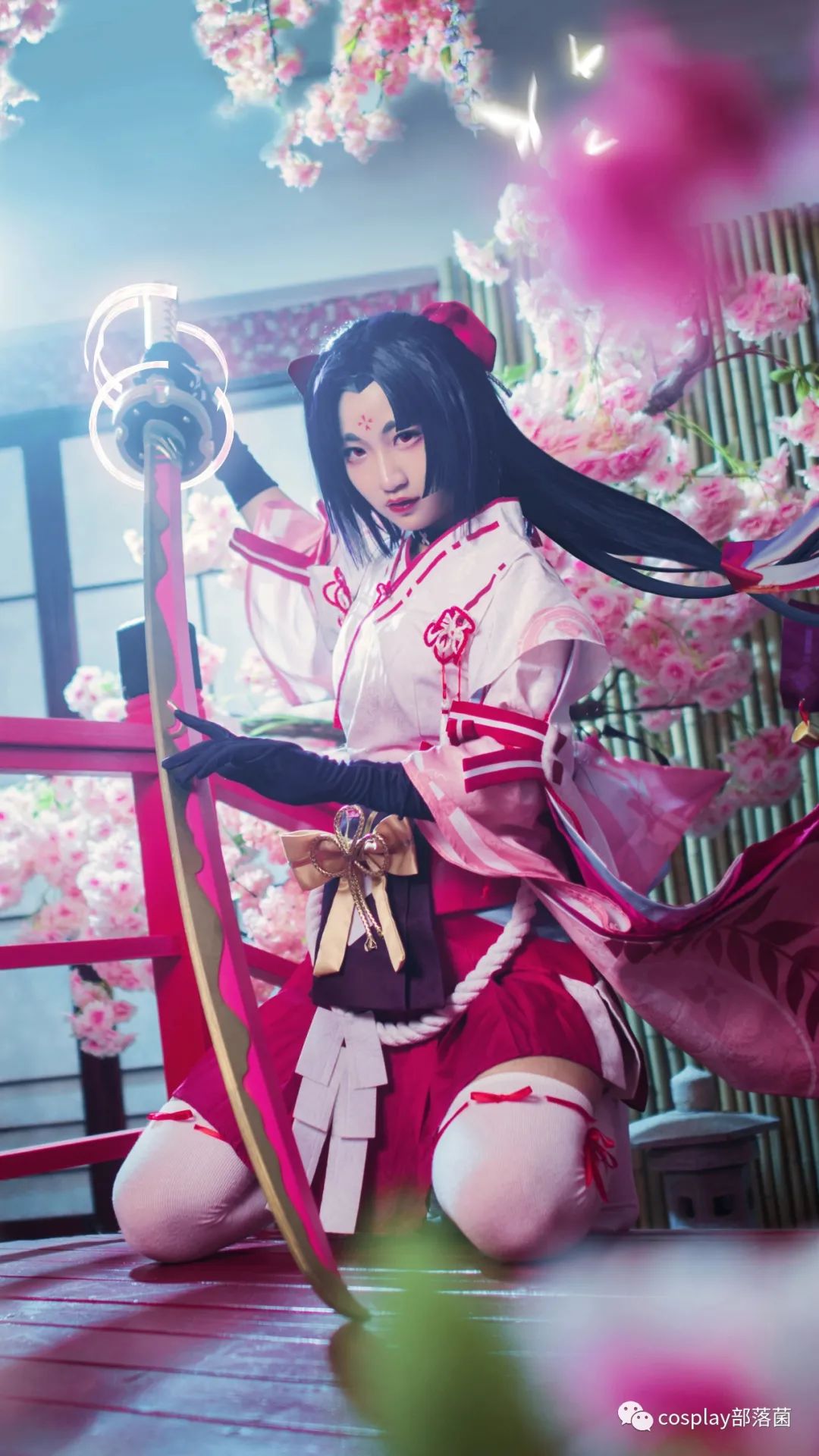 阴阳师|cos：阴阳师妖刀姬cos正片@风眠眠