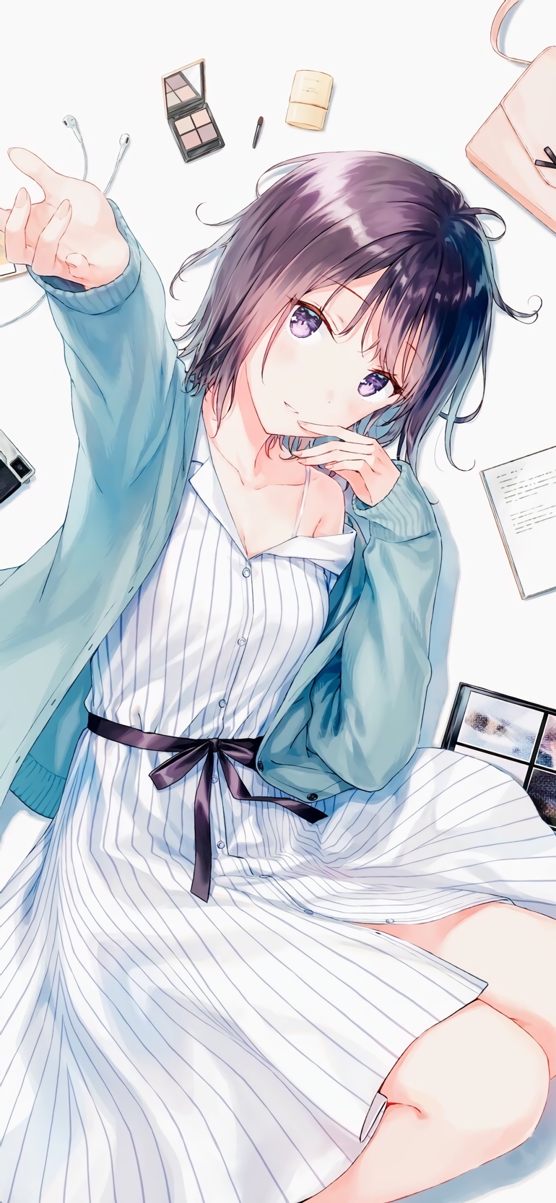 小魏魏的记事本 【手机壁纸】就算天空再深，爱情却一直阴霾