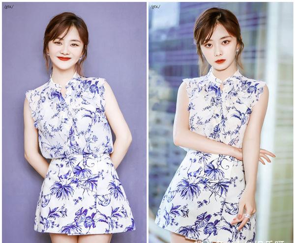 陈钰琪|热巴穿旗袍,关晓彤穿旗袍,陈钰琪穿旗袍,看到谭松韵:缺男友吗